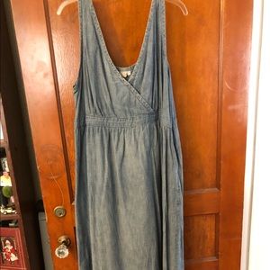 GUC esharki denim Maxi Dress